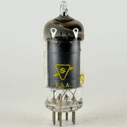(1) Tested Sylvania 12EG6 Tube with Box Date Code NR YAU Pentagrid Heptode (b)