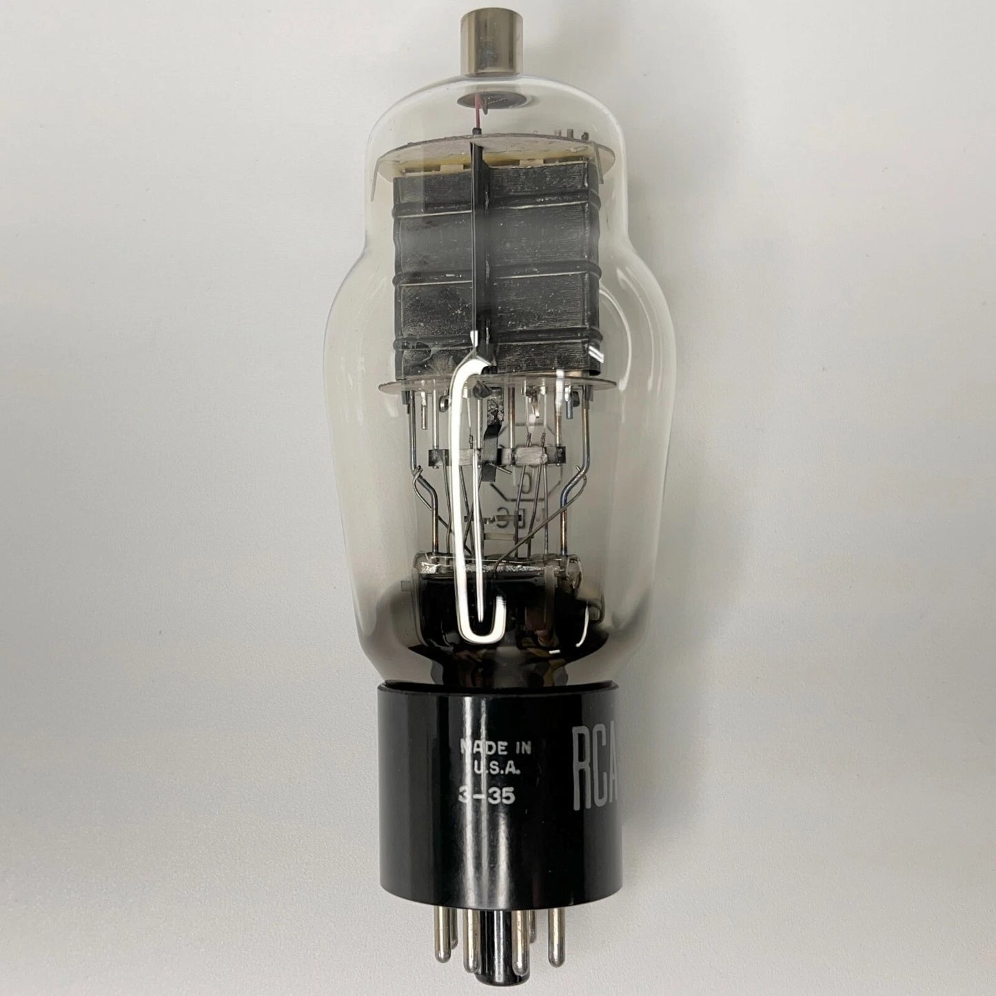(1) Tested RCA 6CD6G Tube Date Code 3-35 RCA 6CD6 G Coke Bottle Beam Power Tube