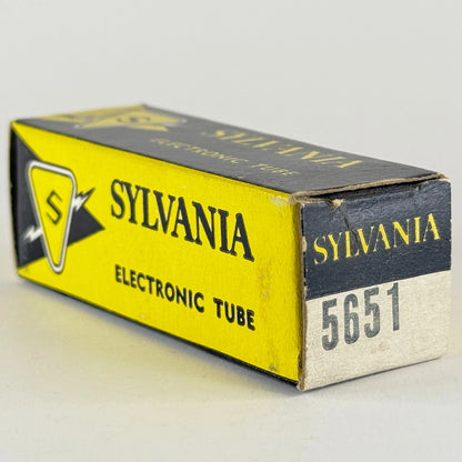 (1) Tested Very Strong Sylvania 5651 Tube with Box Code ACY Voltage Regulator Tube