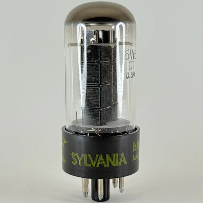 (1) Tested Sylvania 6W6GT Tube with Box Date Code Bh AAX Sylvania 6W6 GT Tube