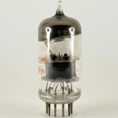 (1) Tested RCA 6BQ7A Tube Date Code AV RCA 6BQ7 A Medium Mu Twin Triode Tube