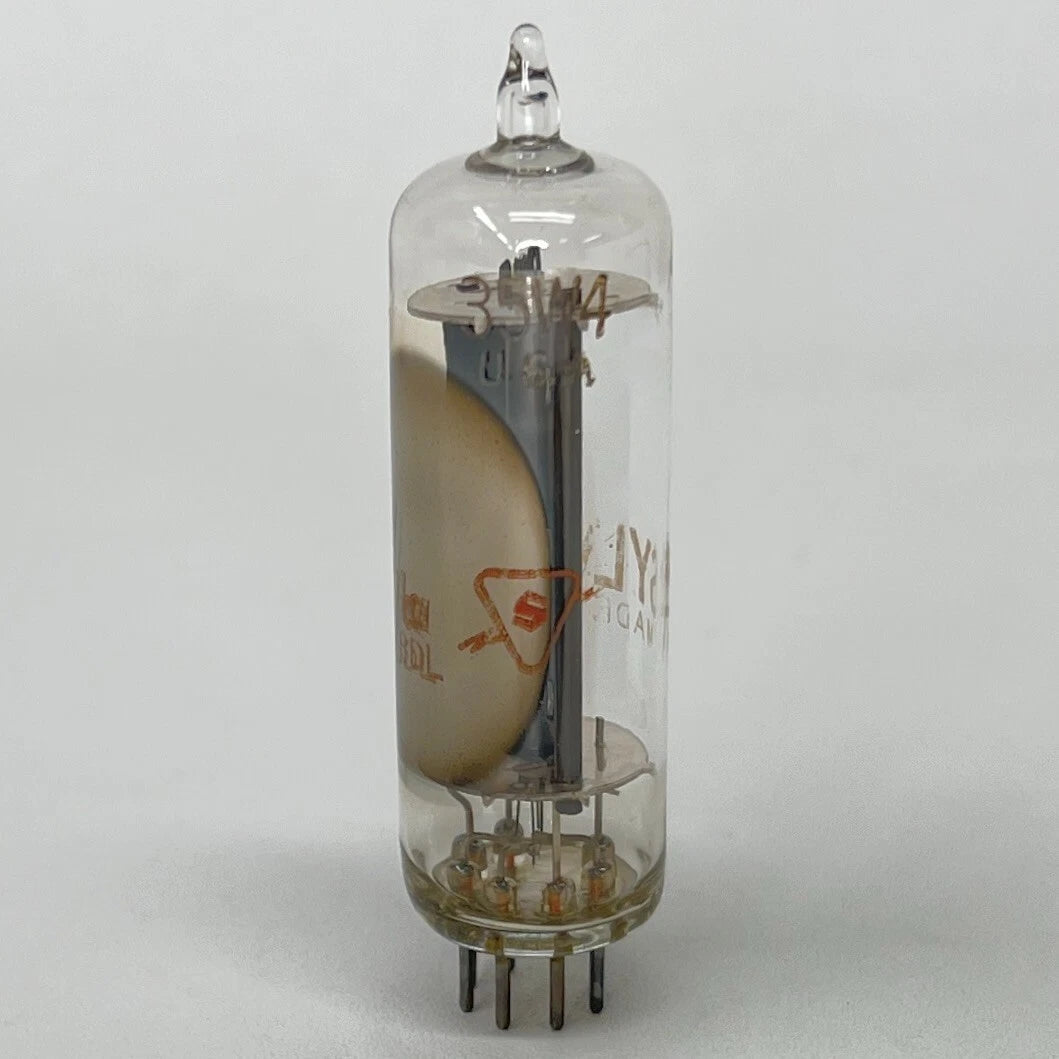 (1) Tested Sylvania 35W4 Tube Date Code la BDL 35W4 Half Wave Vacuum Rectifier