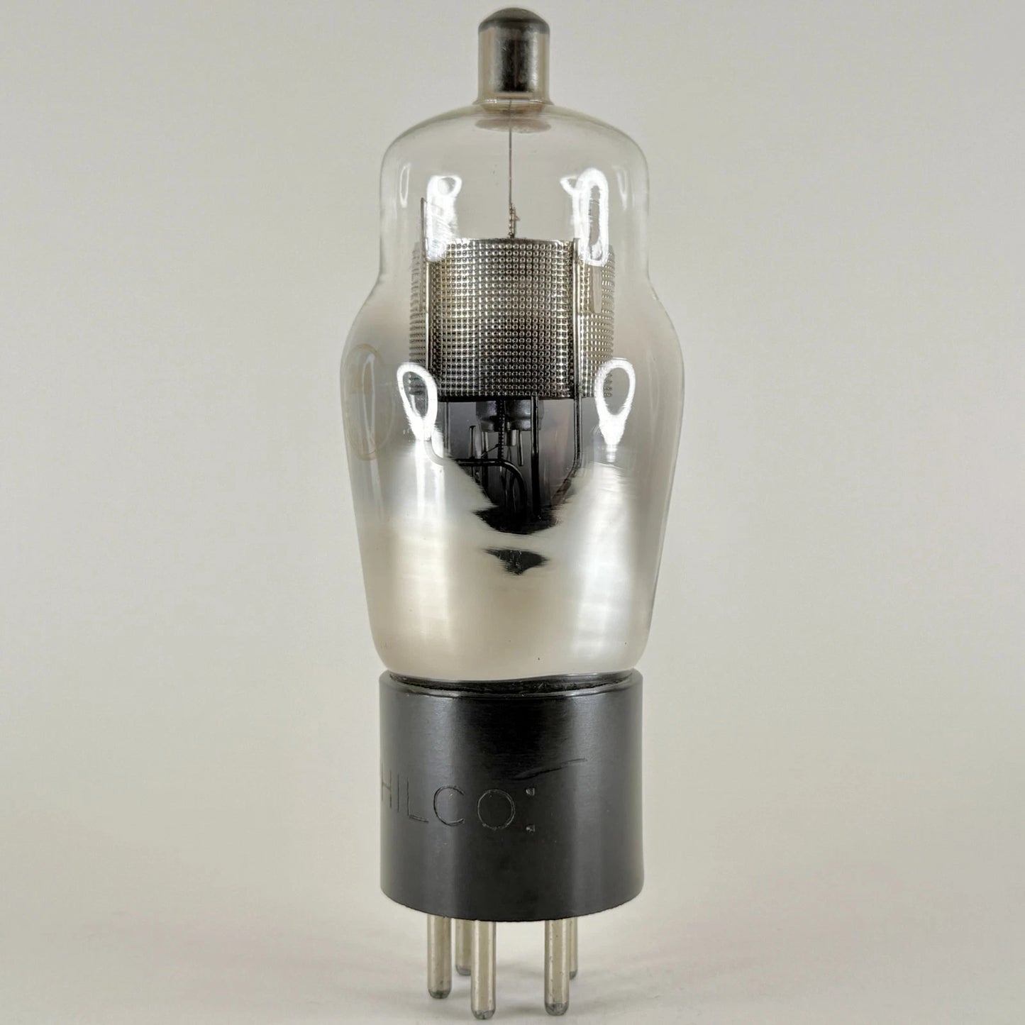 (1) Tested Philco Type 24A Tube Engraved Base Date Code U6 24 A Tube Tetrode