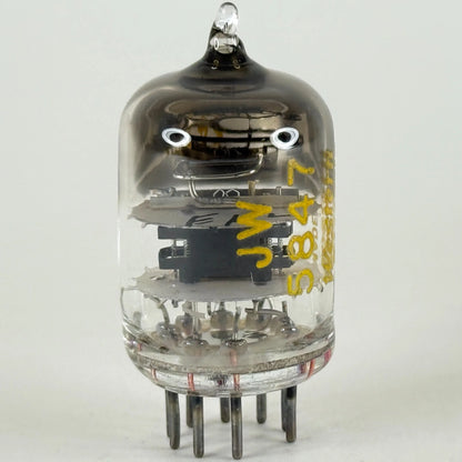(1) Tested 1946 Western Electric JW 5847 Tube Black Plates Square Get Code 652