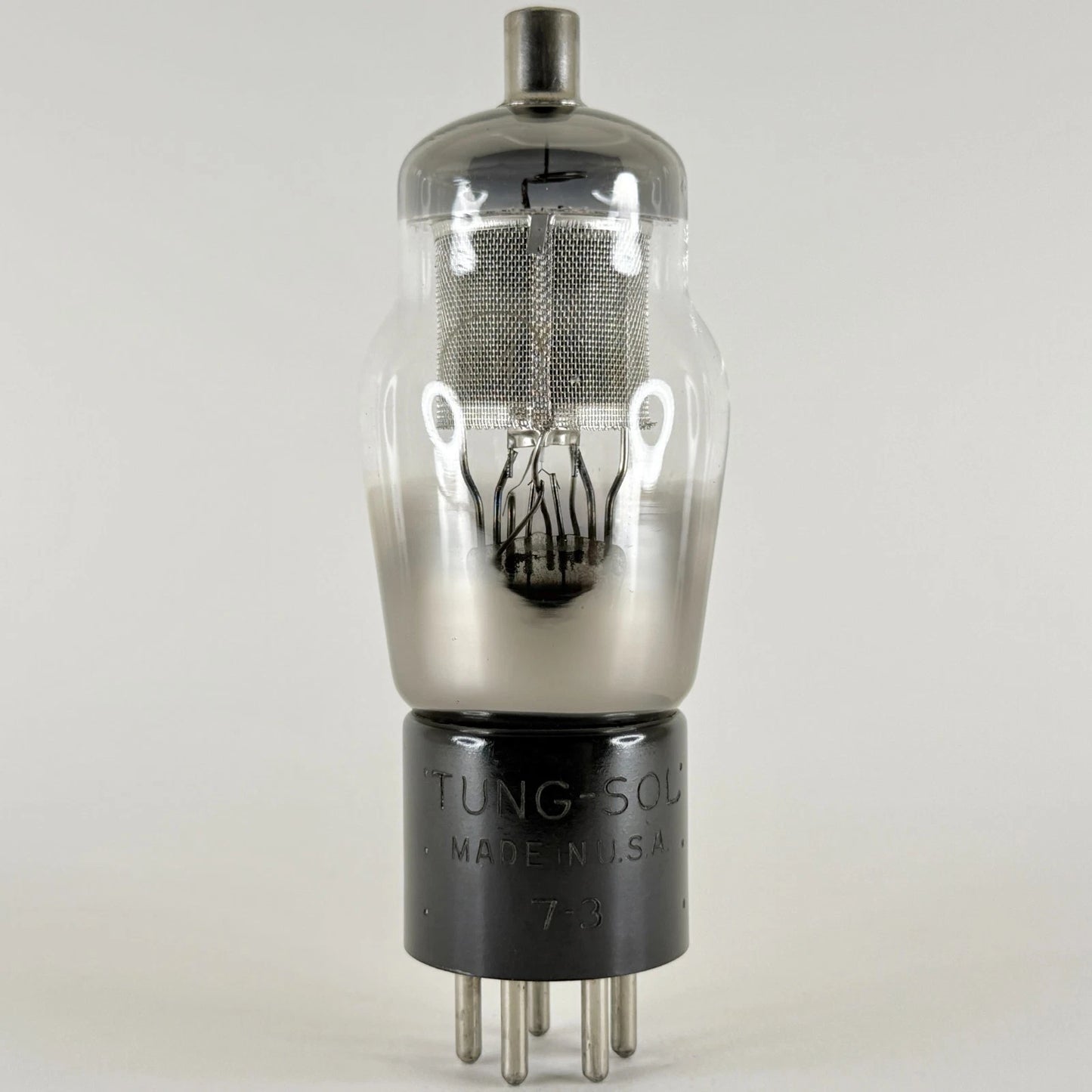(1) Tested Tung-Sol Type 24 Tube Engraved Base Date Code 7-3 Tetrode Tube