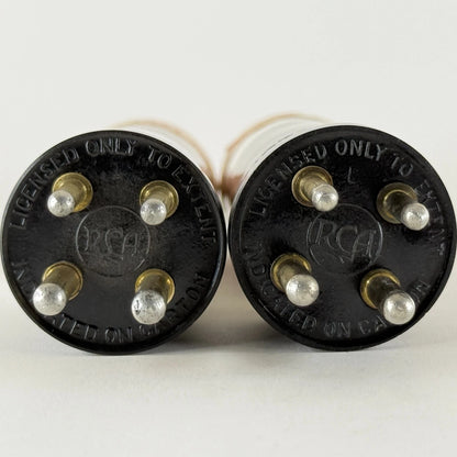 Tested Balanced Matched Pair RCA Radiotron UX-120 Tubes Type 20 UX 120 Tubes (c)