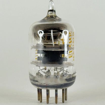 (1) Tested 1967 Western Electric 404A Tube Black Plates Square Getter Code 6739