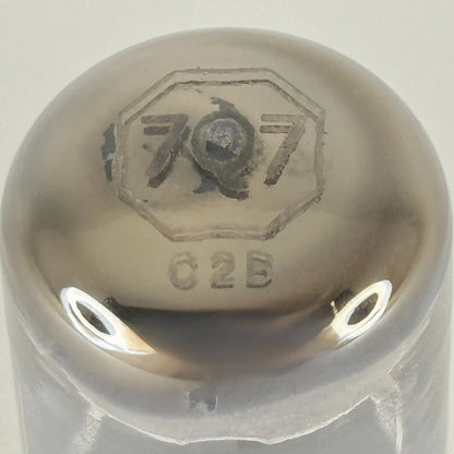 (1) Tested Sylvania 7Q7 Tube with Original Box Pentagrid Converter Loctal Tube