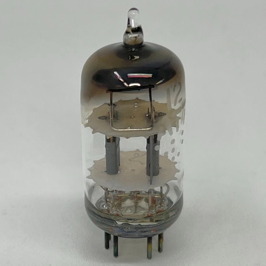 (1) Tested GE 12AT7 Tube General Electric 12AT7 Twin Triode Vacuum Tube (b)