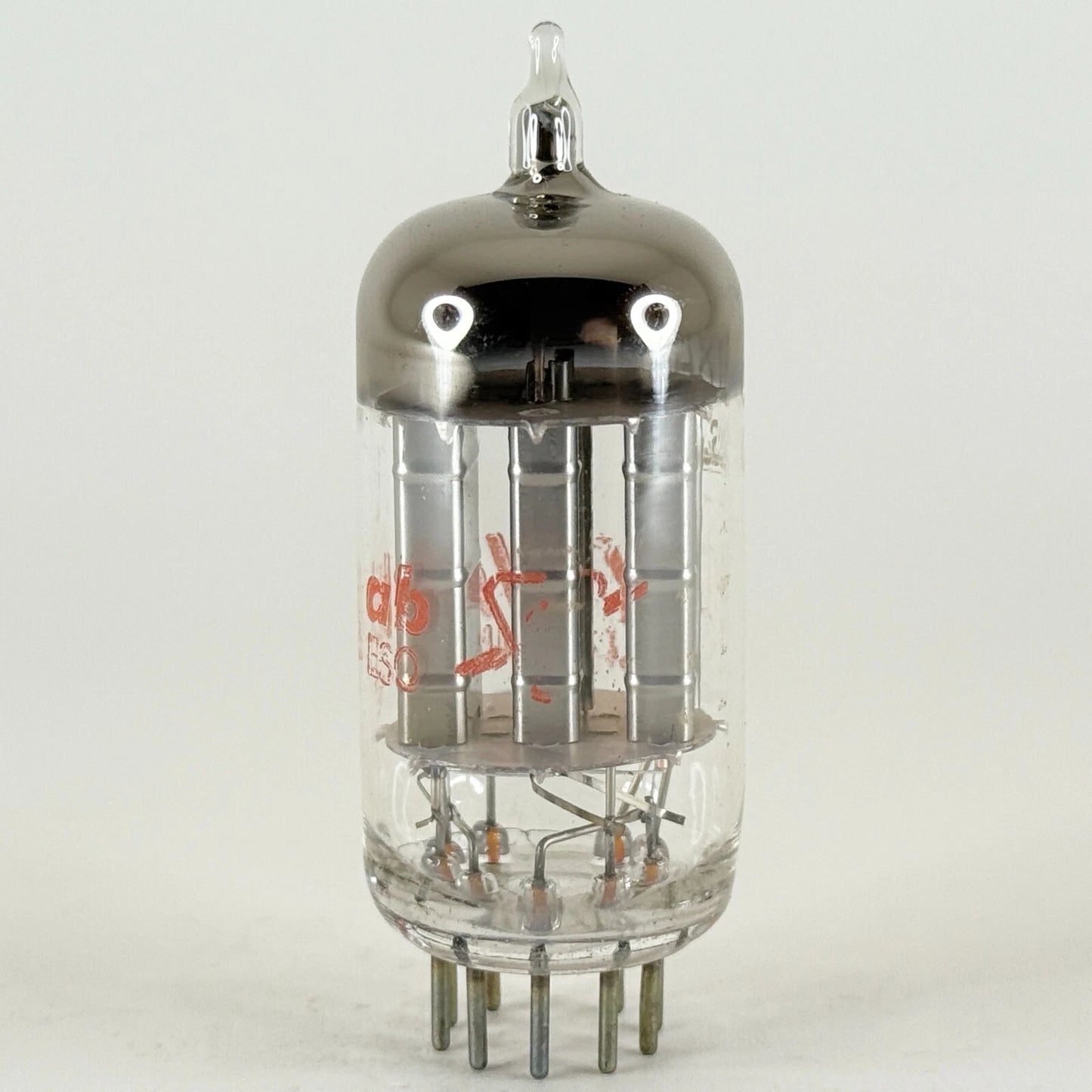 (1) Tested Sylvania 6T8A Tube Date Code ab ESO Triple Diode High Mu Triode Tube