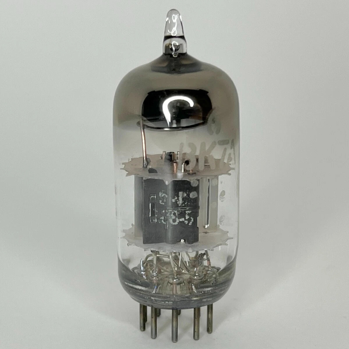 (1) Tested GE 6BK7A Tube General Electric 6BK7 A Tube Medium Mu Twin Triode Tube