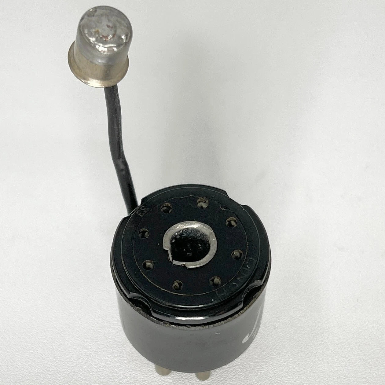 Vintage JFD Sockette 71AG Radio Tube Socket Adapter For 6A7 Tube to 7B8 Tube