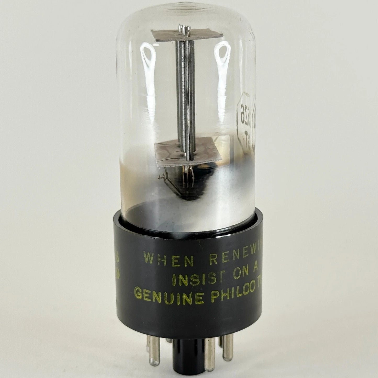 (1) Tested Strong Philco 25Z6GT Tube Date Code S9 25Z6 GT Rectifier Tube