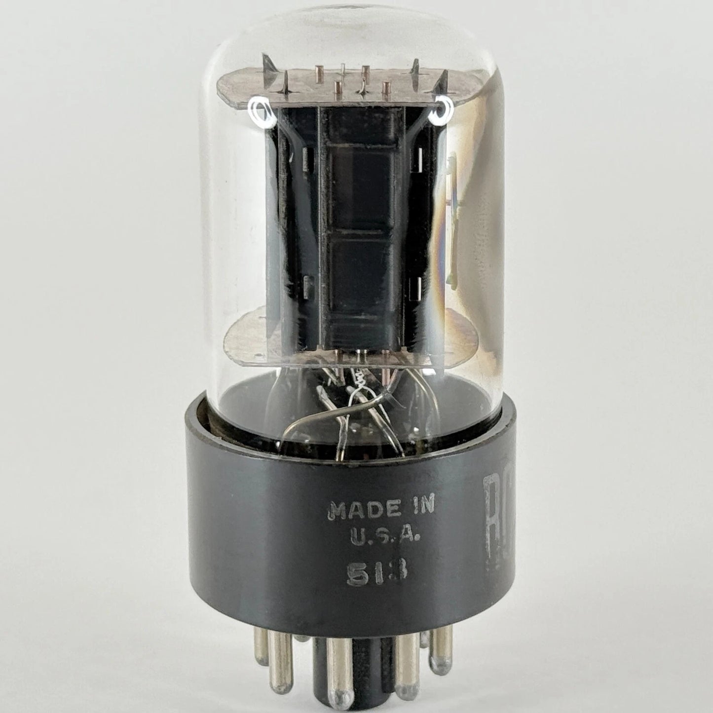 (1) Tested Balanced 1955 RCA 6SN7GTB Tube Short Bottle Date Code 513 6SN7GT (a)