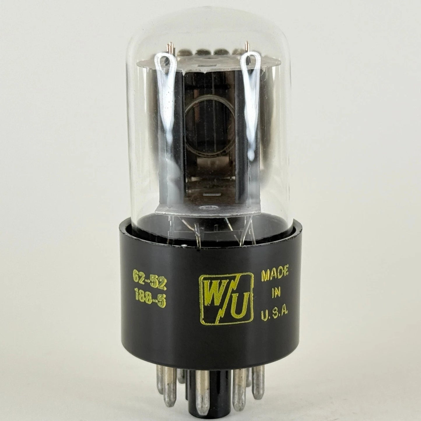 (1) Tested Balanced 1962 Western Union 6SN7GTB Tube O Getter Code 62-52 6SN7GT
