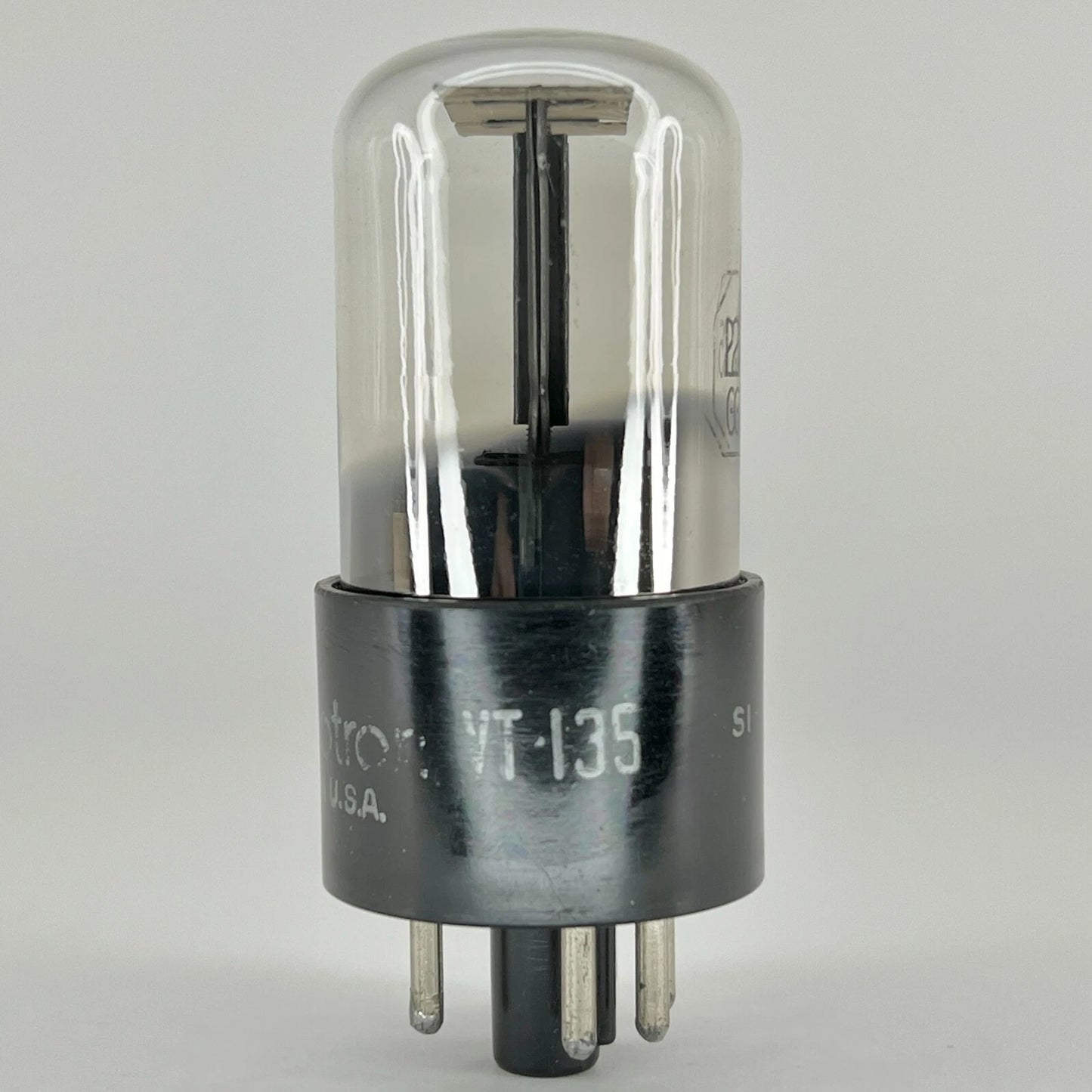 (1) Tested 1941 Western Electric RCA 12J5GT Tube S1 VT-135 US Army Signal Corp