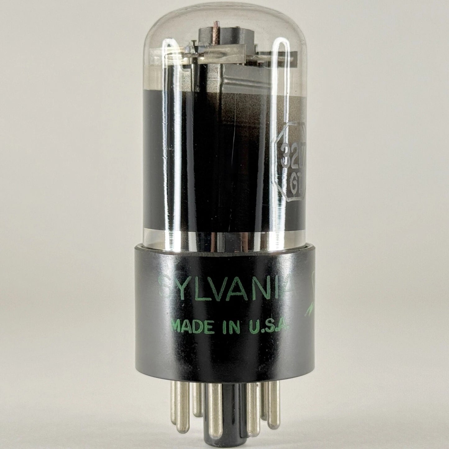 (1) Tested Sylvania 32L7GT Tube Black Glass Date Code 7-13 32L7 GT Tube (b)