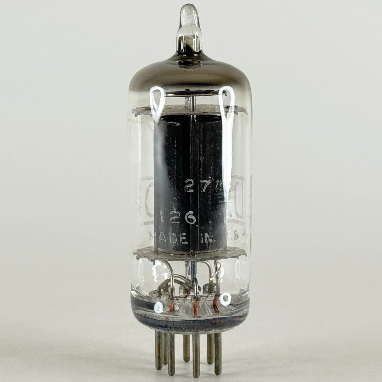 (1) Tested Delco 6AK6 Tube Date Code 126 RCA EIA Power Amplifier Pentode Tube