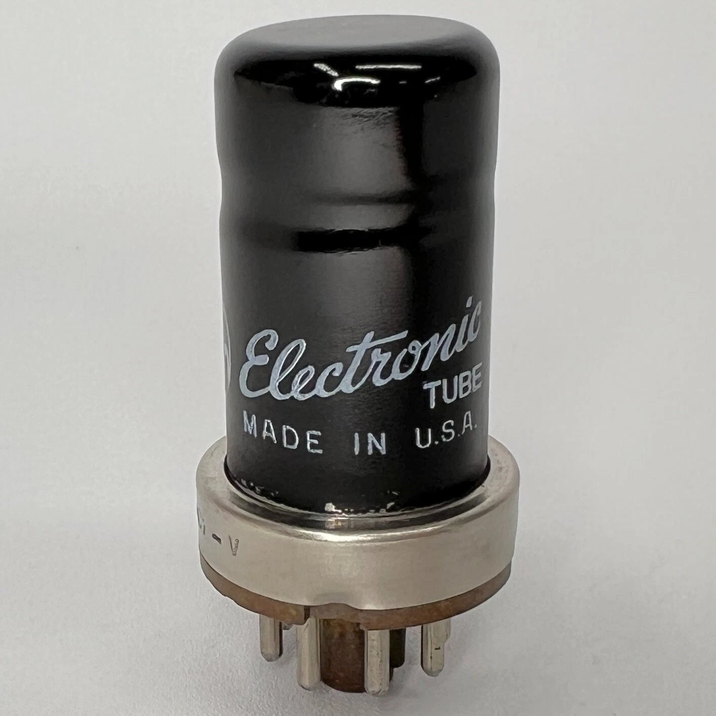(1) Tested GE 6AC7 Tube Date Code SV Micanol Base General Electric 6AC7 Pentode