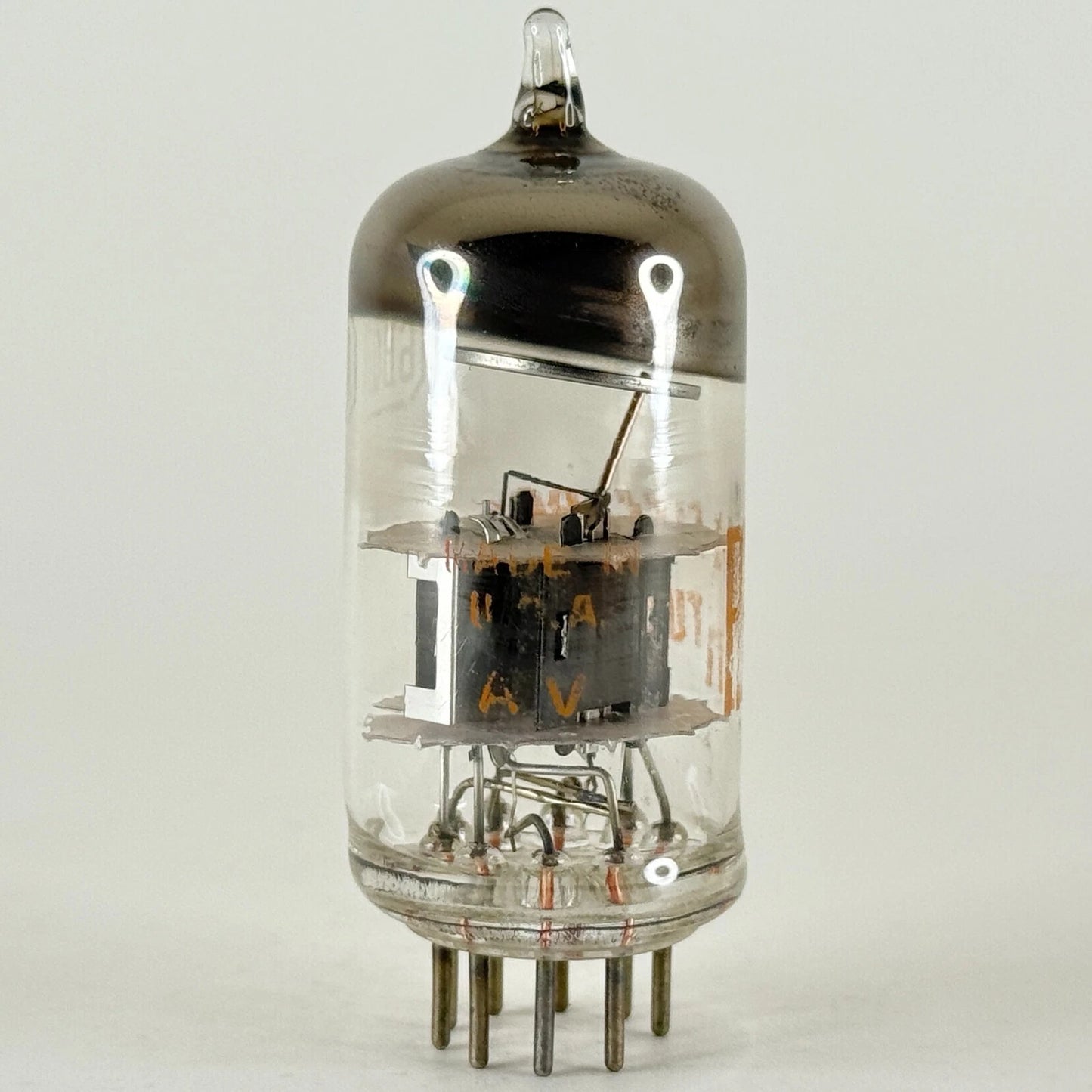 (1) Tested RCA 6BQ7A Tube Date Code AV RCA 6BQ7 A Medium Mu Twin Triode Tube