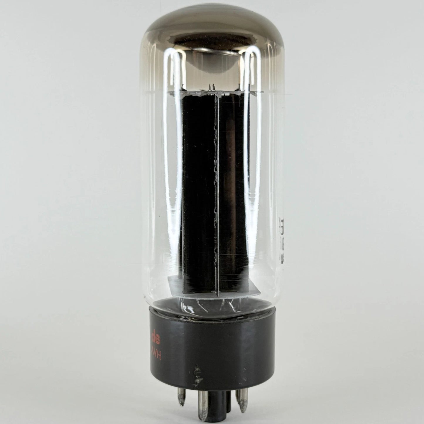(1) Tested Balanced Sylvania 5U4GB Tube Halo Getter Smooth Black Plates de AVH