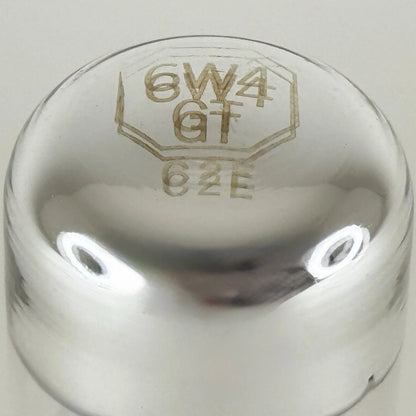 (1) Tested Strong 1952 Sylvania 6W4GT Tube Date Code 2-39 Sylvania 6W4 GT Tube