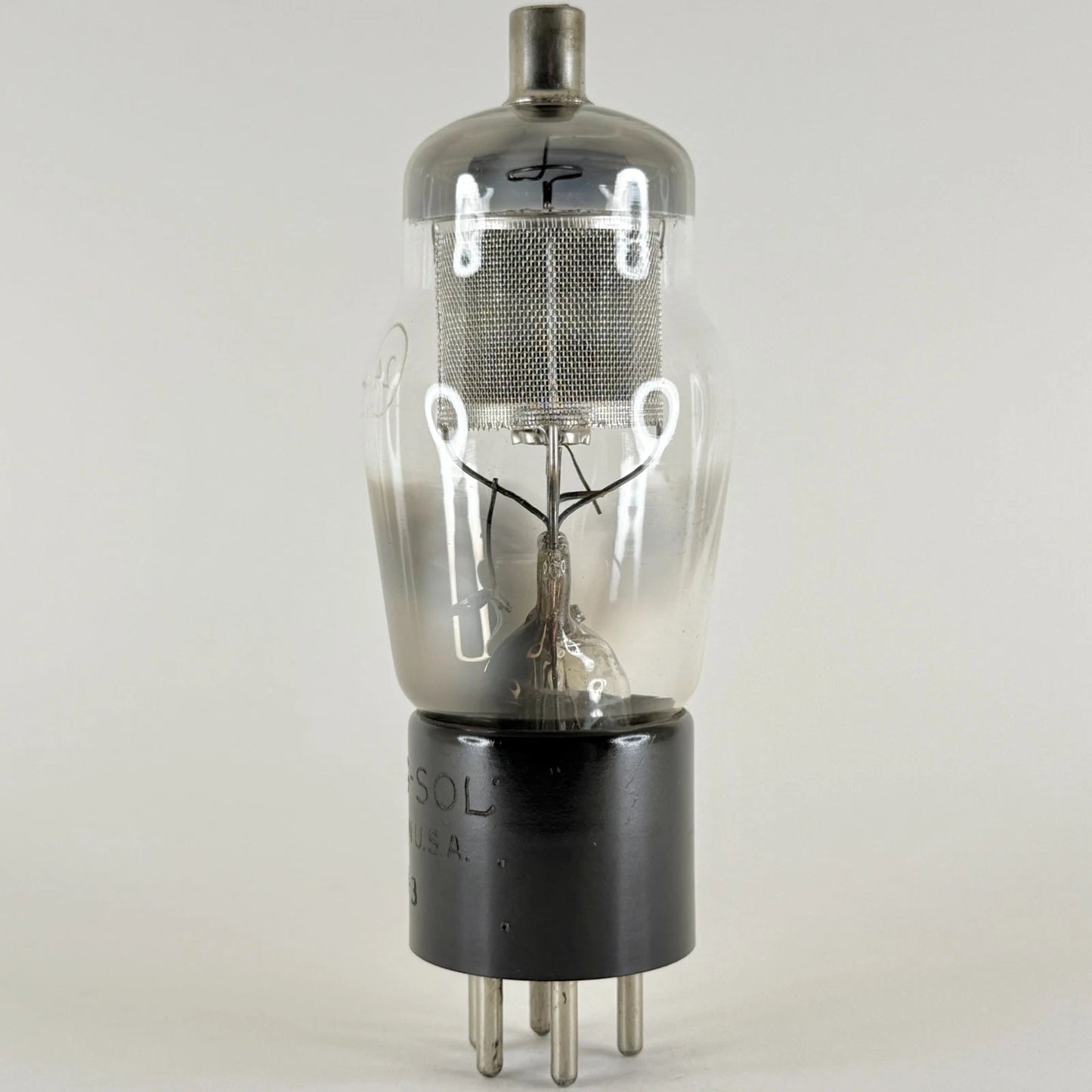 (1) Tested Tung-Sol Type 24 Tube Engraved Base Date Code 7-3 Tetrode Tube