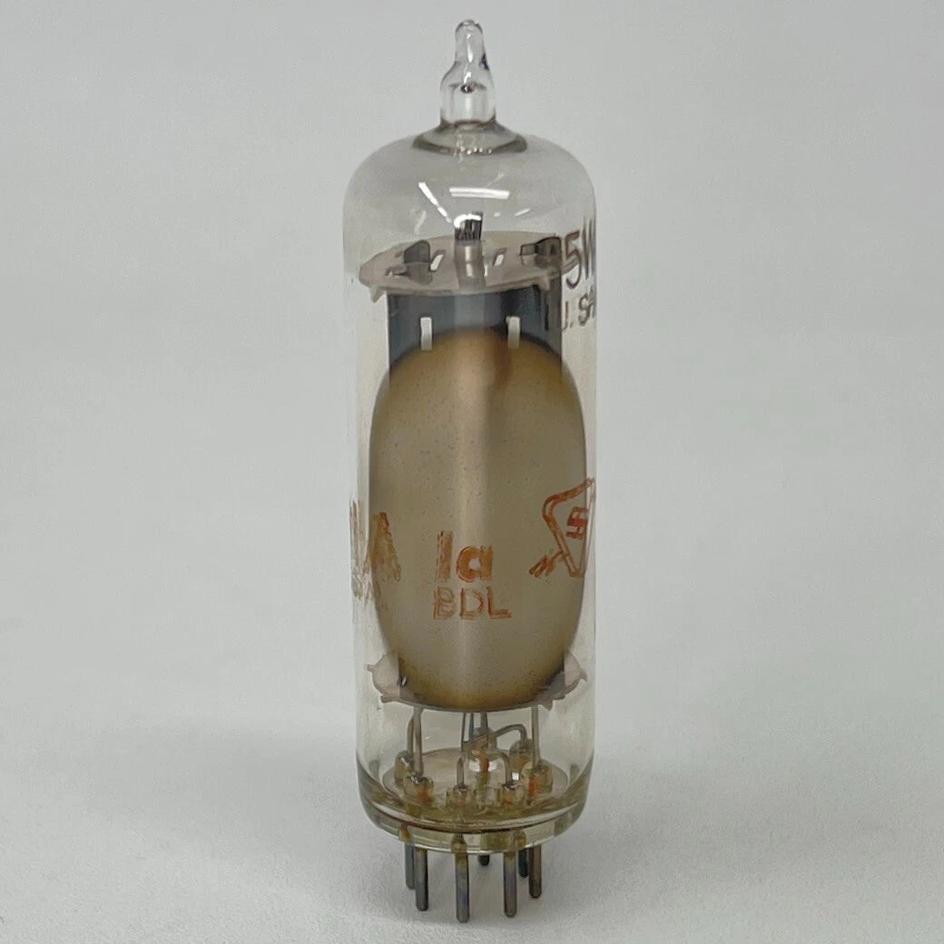 (1) Tested Sylvania 35W4 Tube Date Code la BDL 35W4 Half Wave Vacuum Rectifier