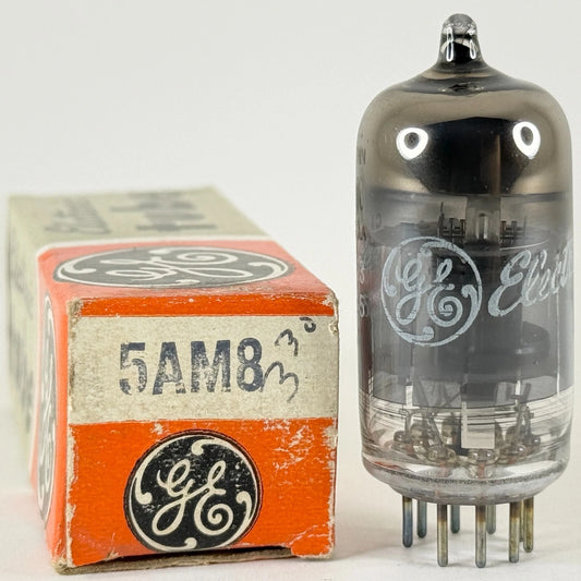 (1) Tested GE 5AM8 Tube with Box Date Code 61-13 Made in Canada 5AM8 Pentode