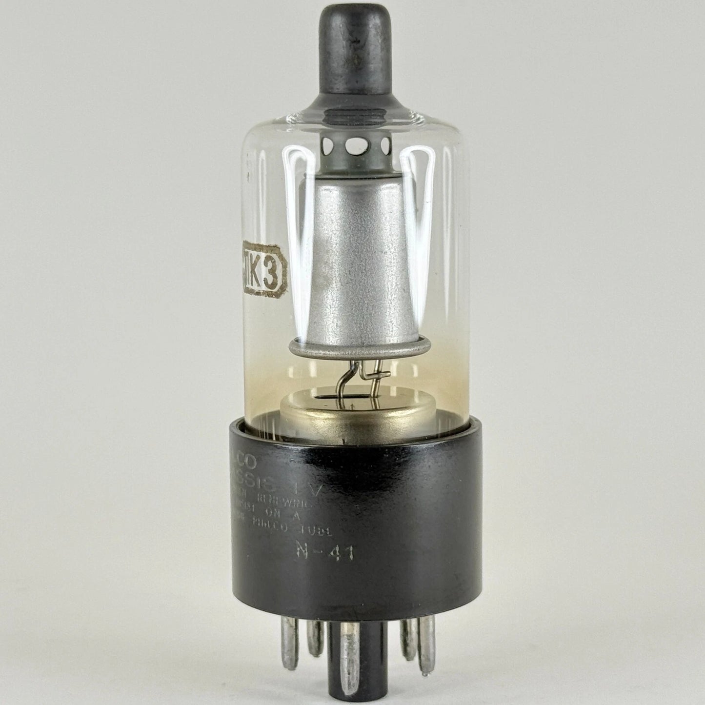 (1) Tested Philco 1K3 Tube Made in Japan Date Code 6847 N-41 1K3 Rectifier Tube