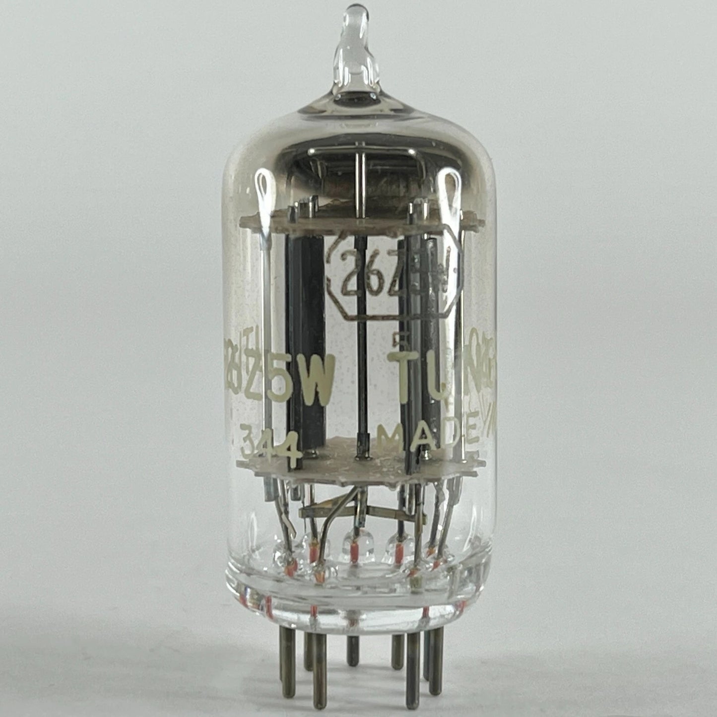 (1) Tested Balanced Tung-Sol JTL 26Z5W Tube Date Code 344 Tung Sol 26Z5 W Tube