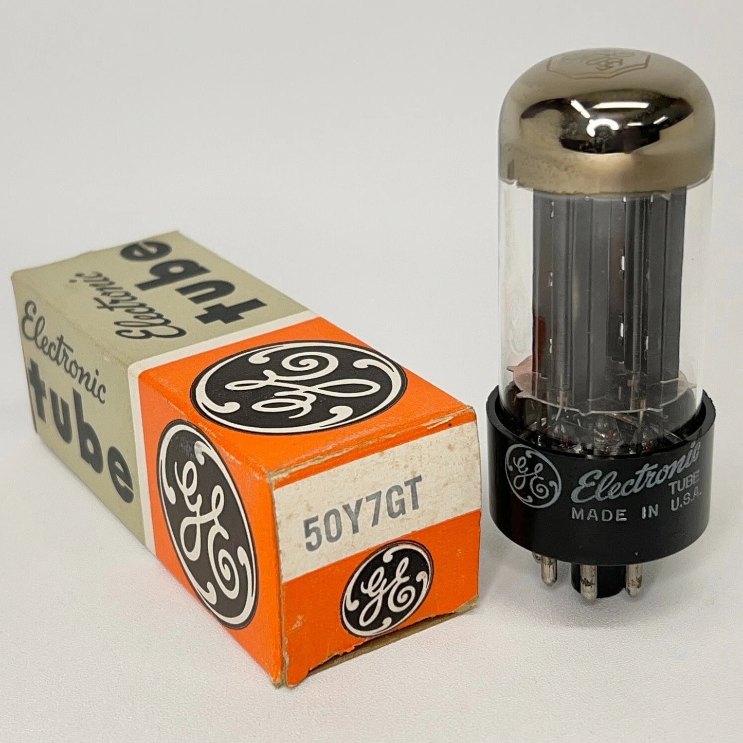 (1) Tested Balanced GE 50Y7GT Tube with Box Date Code 58-17 50Y7 GT Tube