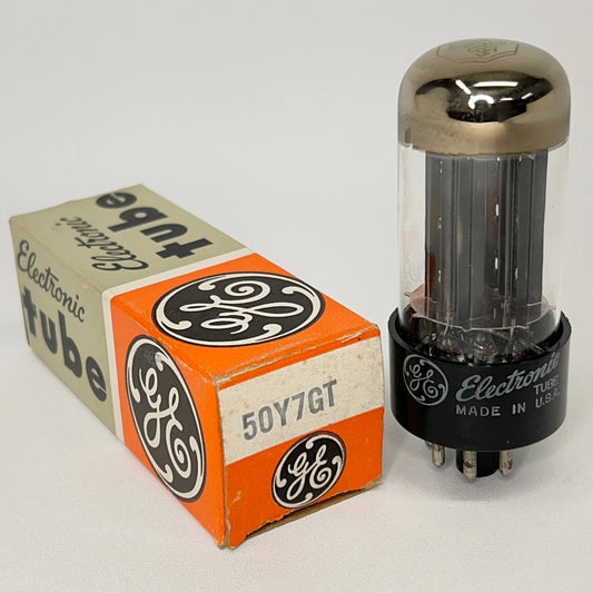 (1) Tested Balanced GE 50Y7GT Tube with Box Date Code 58-17 50Y7 GT Tube