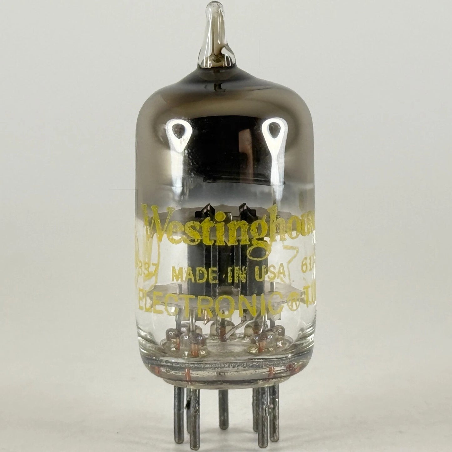 (1) Tested Westinghouse 2AF4A Tube Code 61-13 Medium Mu Triode Vacuum Tube (b)