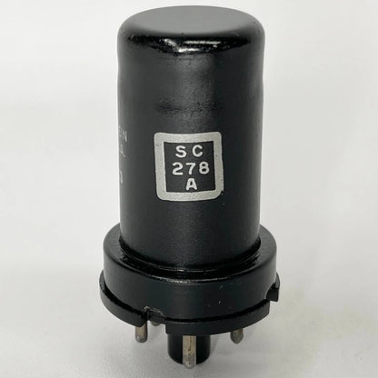 (1) Tested RCA 6C5 Tube Date Code K3 Medium Mu Triode Black Metal Tube
