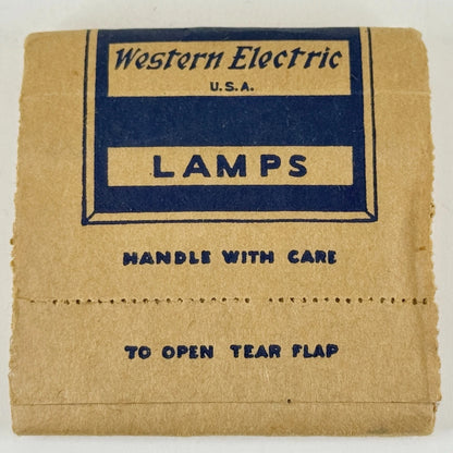 NOS Factory Sealed Pack (5) Western Electric A-2 Lamps Switchboard Lamps Bulbs