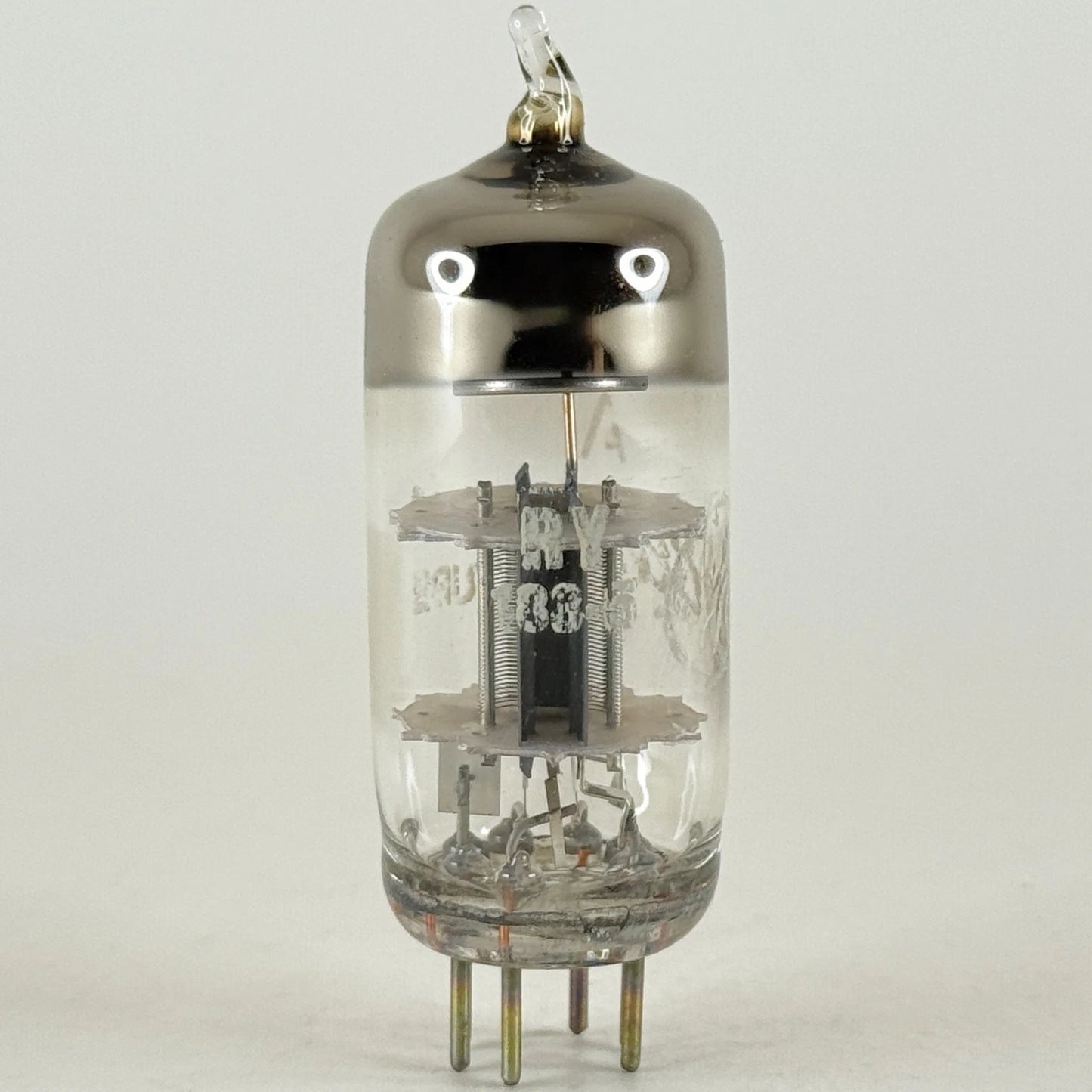 (1) Tested GE 6J6A Tube Code RY General Electric 6J6 A Medium Mu Twin Triode