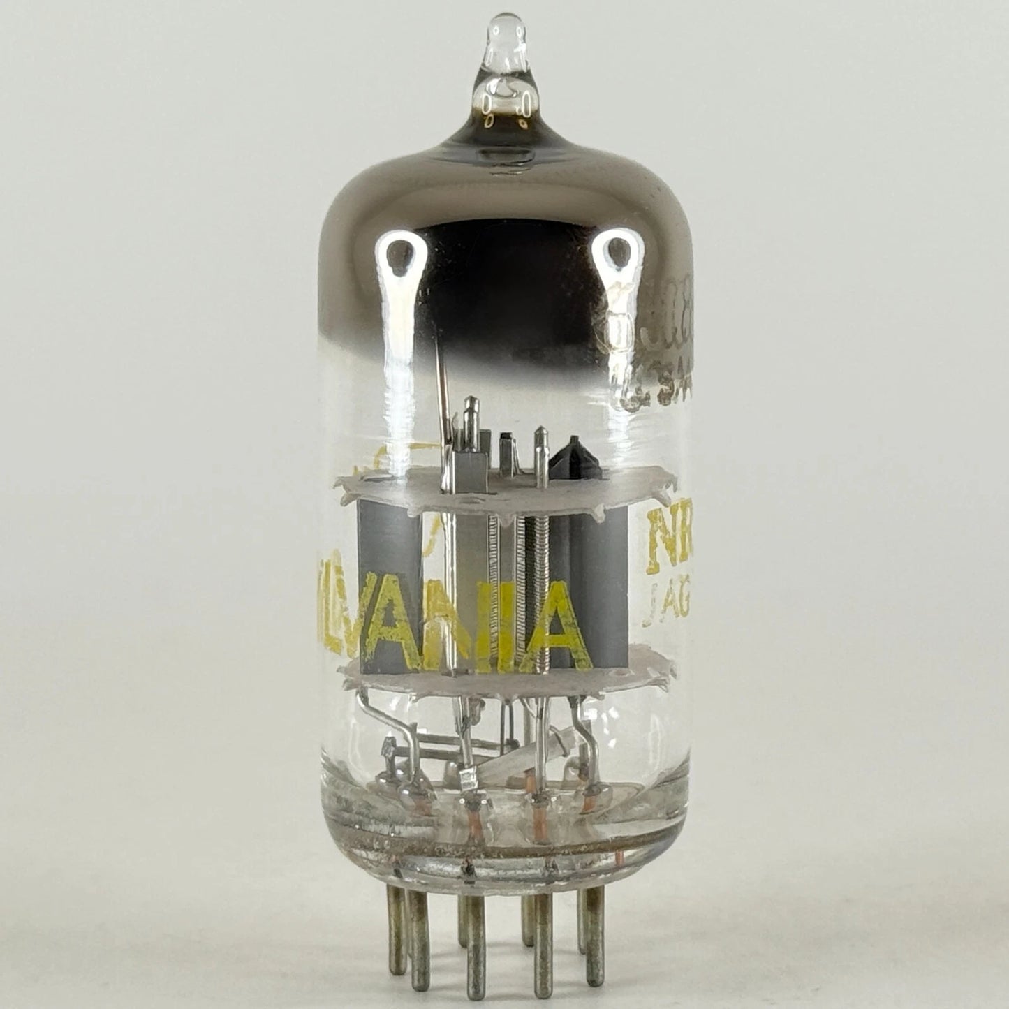 (1) Tested Strong Sylvania 6JC8 Tube Date Code NR JAG Triode Pentode Vacuum Tube