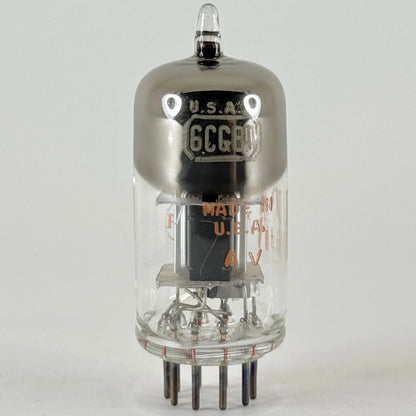 (1) Tested RCA 6CG8A Tube with Box Date Code AV 6CG8 A Tube Triode Pentode