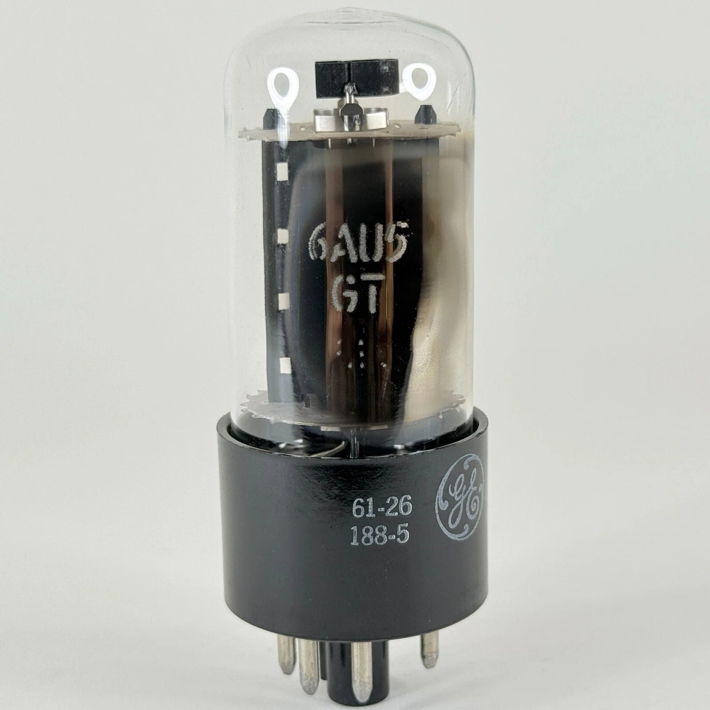 (1) Tested GE 6AU5GT Tube Date Code 61-26 General Electric 6AU5 GT Beam Power