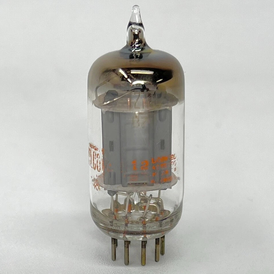 (1) Tested Delco 12AU7 Tube 12AU7 Medium Mu Twin Triode Vacuum Tube