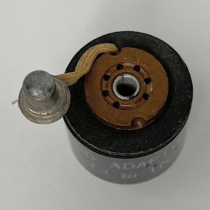 Vintage Adaptol No. 60 Tube Socket Adapter Convert 1T4 Tube to 1N5 Tube