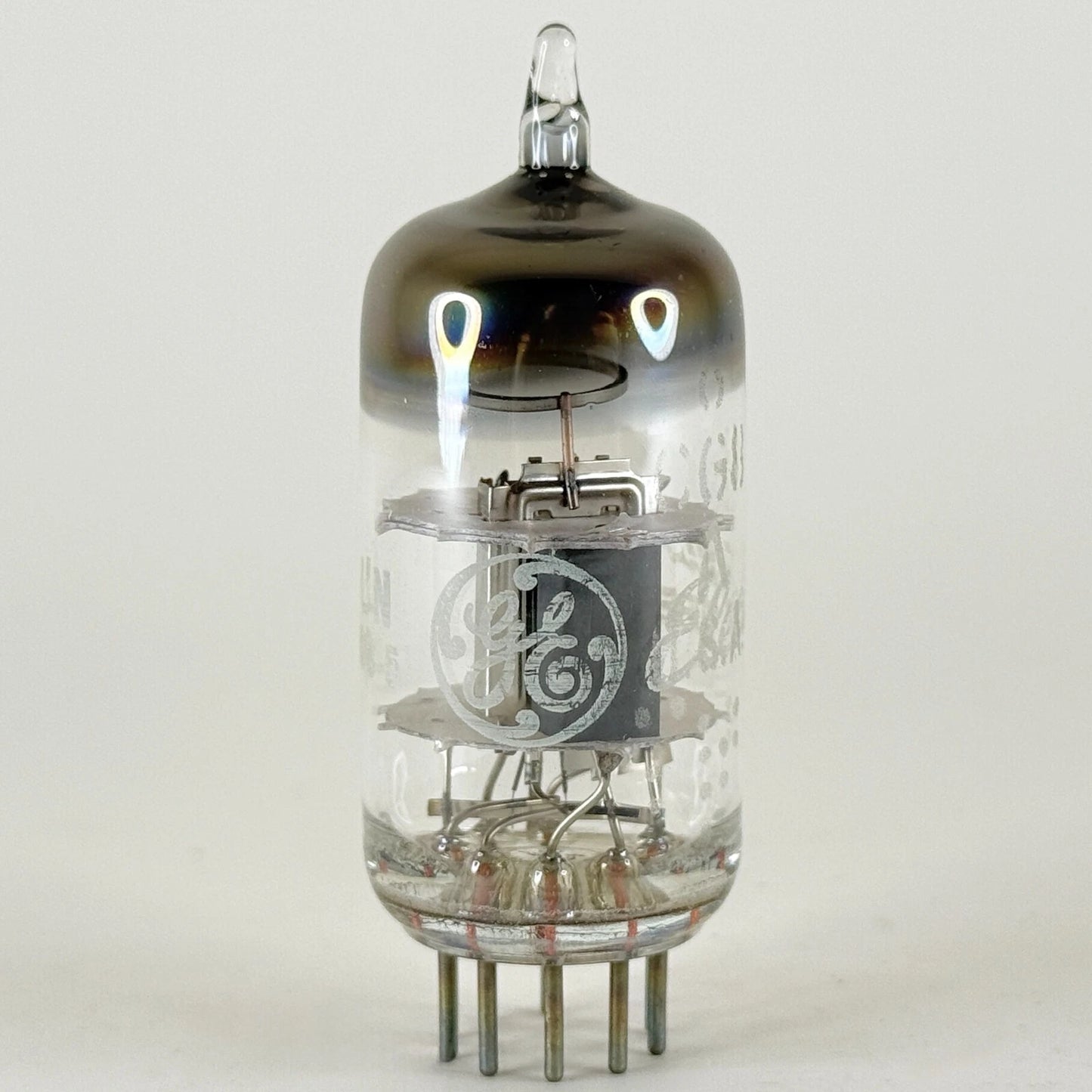 (1) Tested GE 6CG8A Tube Code LN General Electric 6CG8 A Tube Triode Pentode