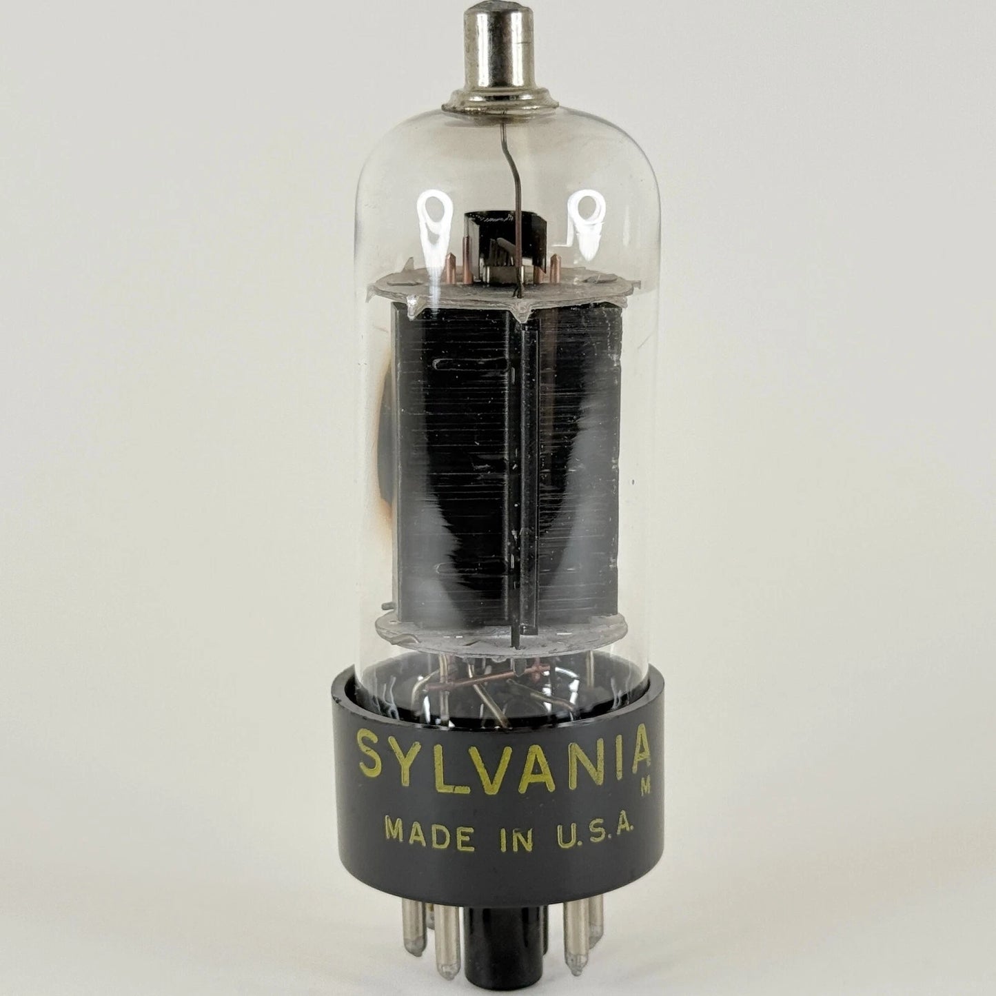 (1) Tested Sylvania 25BQ6GT Tube Date Code FF MJH Sylvania 25BQ6 GT Power Tube