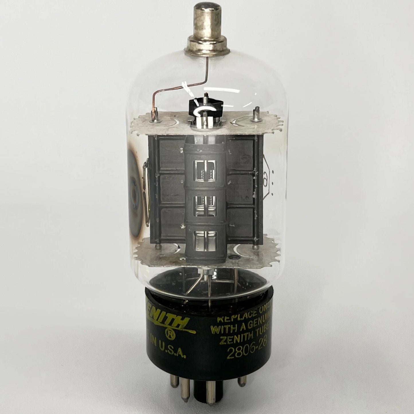 (1) Tested Zenith 6DQ6 Tube Date Code PE Zenith 6DQ6 Vintage Beam Power Tube
