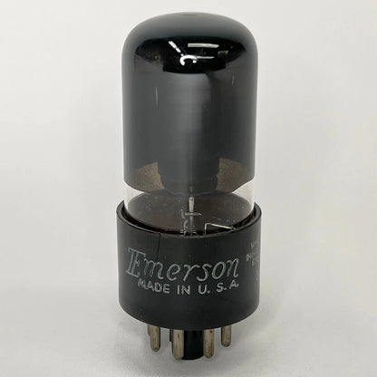 (1) Tested Emerson 6V6GT Tube Black Glass Emerson 6V6 GT Tube Power Vacuum Tube