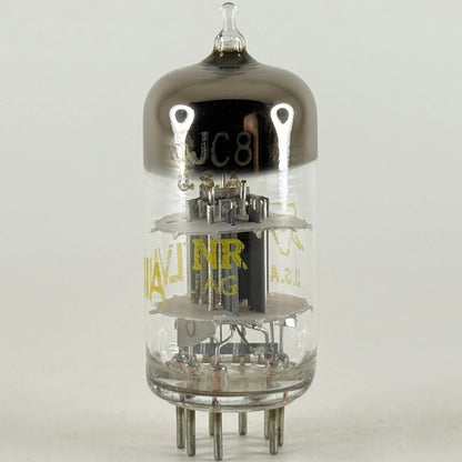 (1) Tested Strong Sylvania 6JC8 Tube Date Code NR JAG Triode Pentode Vacuum Tube
