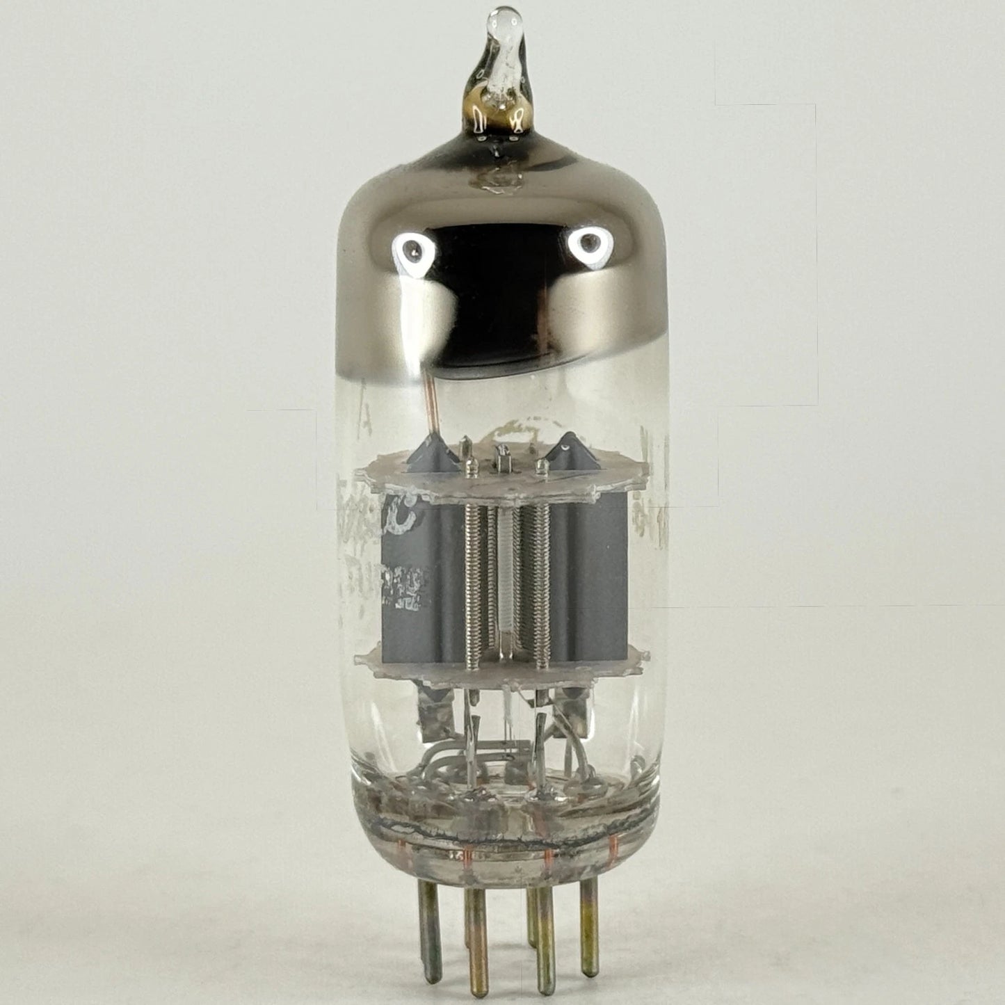 (1) Tested GE 6J6A Tube Code RY General Electric 6J6 A Medium Mu Twin Triode