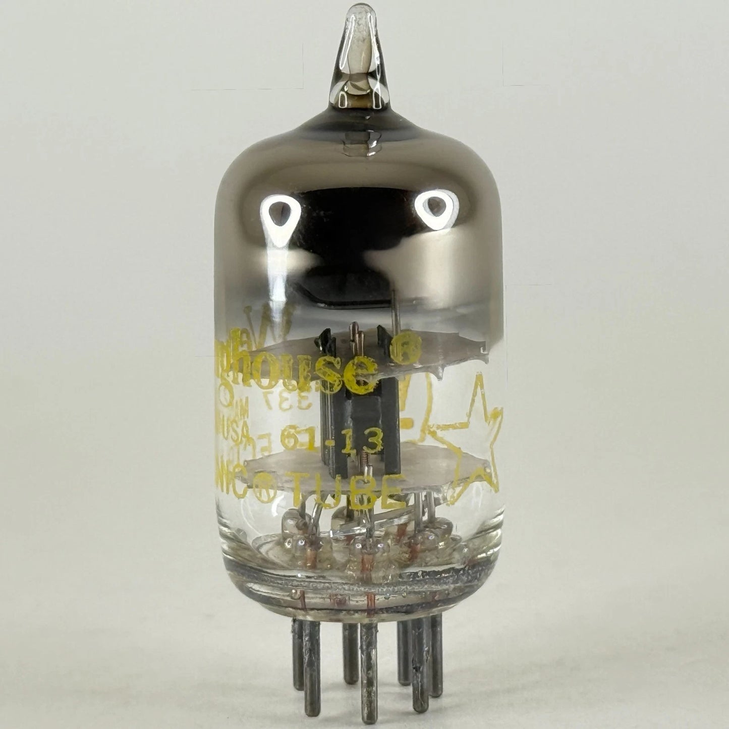 (1) Tested Westinghouse 2AF4A Tube Code 61-13 Medium Mu Triode Vacuum Tube (b)