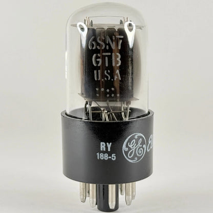 (1) Tested Balanced GE 6SN7GTB Tube & Box Code RY Glow Top Filament 6SN7GT